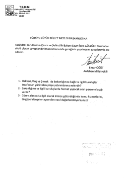 - &ntilde; - T&uuml;rkiye B&uuml;y&uuml;k Millet Meclisi
