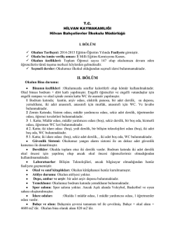 Tarih&ccedil;e - Milli Eğitim Bakanlığı