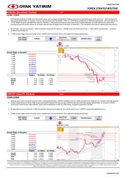 06.02.2015 FX Strateji B&uuml;lteni