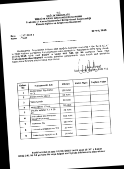 Eki İndir - Trabzon Kanuni Eğitim ve Araştırma Hastanesi