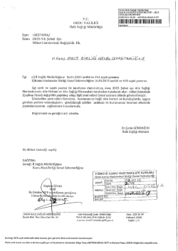 Aile Hekimliği Şubat ayı nöbet listesinde değişiklik Hk