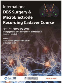International DBS Surgery& ` ` m ı