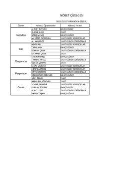 2 d&ouml;nem ders programı