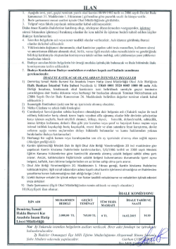 ILAN - Osmangazi İl&ccedil;e Milli Eğitim M&uuml;d&uuml;rl&uuml;ğ&uuml;