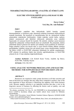 pdf dosyası - Afyon Kocatepe &Uuml;niversitesi İktisadi ve İdari Bilimler