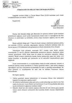 CH? - Türkiye Büyük Millet Meclisi