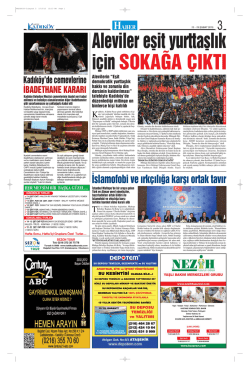 İslamofobi ve ırk&ccedil;ılığa karşı ortak tavır