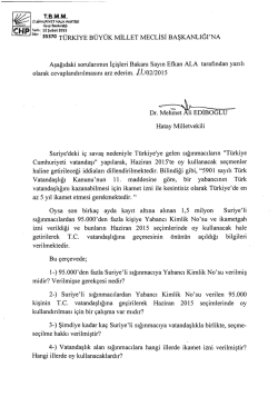 Dr. Meh&icirc;ıep ıi EDİBOGLU - T&uuml;rkiye B&uuml;y&uuml;k Millet Meclisi