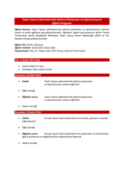 Berlin Egitim Programi