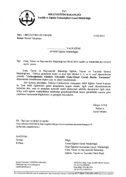 Geleceğimizin G&ouml;z&uuml;yle G&uuml;venilir Gıda