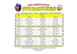 genel yemek men&uuml;s&uuml; (şubat)
