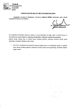 Iz - T&uuml;rkiye B&uuml;y&uuml;k Millet Meclisi