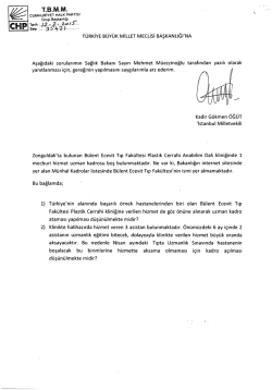 CHP - T&uuml;rkiye B&uuml;y&uuml;k Millet Meclisi