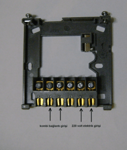 220 1ıi`iaılt elektrik girişi kombi bağlantı girişi