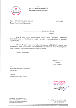 Norm Fazlası &Ouml;ğretmenler 13.02.2015 16:12