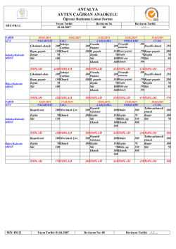 antalya ayten &ccedil;ağıran anaokulu