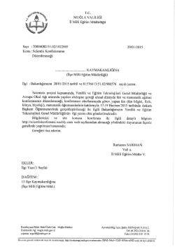rc. MUĞLA vALiLİĞİ ll Milli Eğitim M&uuml;d&uuml;rl&uuml;ğ&uuml;