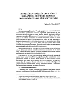 Genel Kamu Hukuku Dersi Tek Numaralı &Ouml;ğrenciler İ&ccedil;in Makale