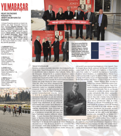 nejat evliyazade koşusu`nu jokeyi selim kaya ile kazandı