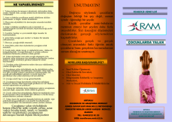 &Ccedil;ocuklarda yalan