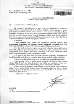 A&ccedil; - T&uuml;rkiye Kamu Hastaneleri Kurumu