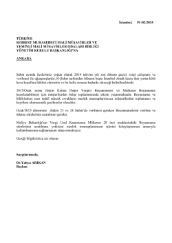 İstanbul, 06 - İstanbul Serbest Muhasebeci Mali M&uuml;şavirler Odası