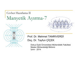 Manyetik Ayırma