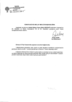 HALKLARıN DEMOKRA`flK PAmlsl - T&uuml;rkiye B&uuml;y&uuml;k Millet Meclisi