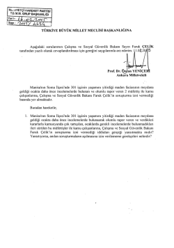 Mıtuver&ccedil;i HAREKET PARTİSİ taa/LM. GRUP BAşKANLıĞı