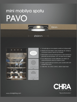 PLD-1 - ANASAYFA | Chra Lighting