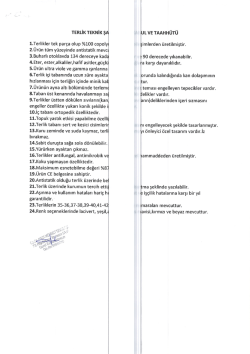 TERLİK TEKNİK şA