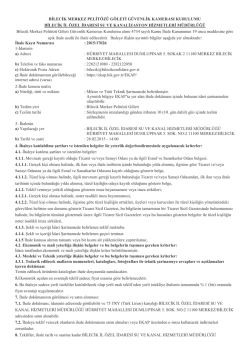 Bilecik Merkez Pelit&ouml;z&uuml; G&ouml;leti G&uuml;venlik Kamerası Kurulumu a&ccedil;ık