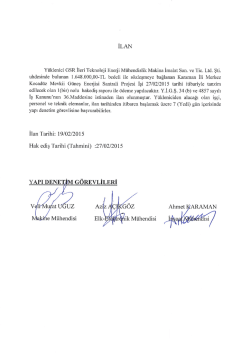 İndirmek İ&ccedil;in Tıklayınız.