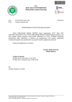 indir - M&uuml;hendislik Fak&uuml;ltesi