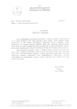 Siverek İl&ccedil;e Milli Eğitim M&uuml;d&uuml;rl&uuml;ğ&uuml;
