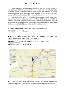 S&ouml;zleşmeli M&uuml;başirlik Sınav Duyurusu