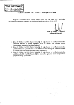 MiLLIYET&ccedil;l HAREKET PARTIsI - T&uuml;rkiye B&uuml;y&uuml;k Millet Meclisi