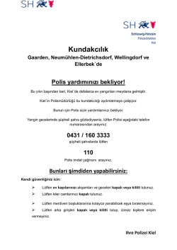 Kundakcılık - Kieler Ostufer