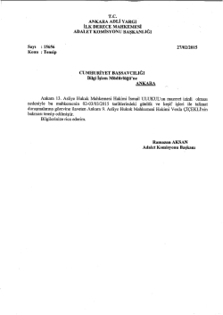 T.C. _ - Ankara Barosu