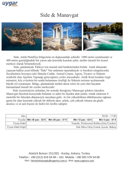 Side & Manavgat