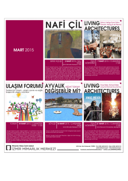 LIVING ARCHITECTURES LIVING ARCHITECTURES ULAfiIM