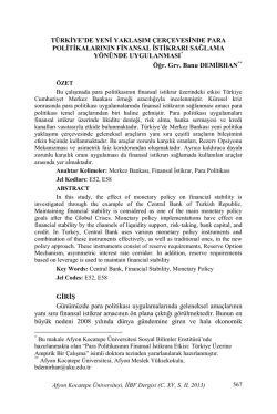 pdf dosyası - Afyon Kocatepe &Uuml;niversitesi İktisadi ve İdari Bilimler