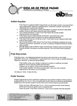 Ege İhracat&ccedil;ı Birlikleri Proje Pazarı