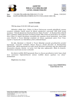 basitleştirilmiş g&uuml;mr&uuml;k hattı uygulaması