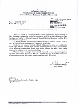 Konuyla İlgili Resmi Yazı İ&ccedil;in Tıklayınız