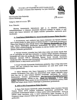 tebliğ no-82 - İstanbul Büyükşehir Belediyesi