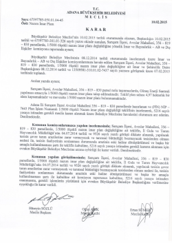 T.c. - Adana B&uuml;y&uuml;kşehir Belediyesi