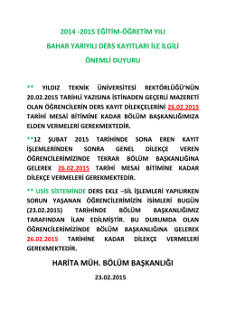 harita m&uuml;h. b&ouml;l&uuml;m başkanlığı