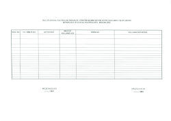 AİLE vE sosYAL POLİTİKALAR BAKANLıGı YÖNETİM BİLİŞİM