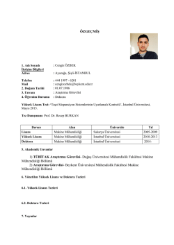 EK - 4A - Beykent &Uuml;niversitesi